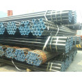 Tubo de acero sin costura de carbono A106-B Sch40 Sch80 en Shandong